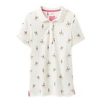 Joules Trinity Slim Fit Polo Cream Horse