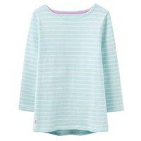 Joules Harbour Jersey Top Hope Stripe Cool Blue