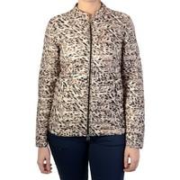 Jott Just Over The Top Doudoune Jott Just Over The Top Sunny Ultra Light Imprimé Leopa women\'s Jacket in Multicolour