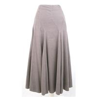 John Rocha - Size 8 - Taupe - Long Needlecord Skirt