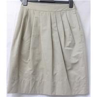 John Lewis - Size: 8 - Beige - Knee length skirt
