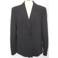jones studio size 12 black smart jacket coat