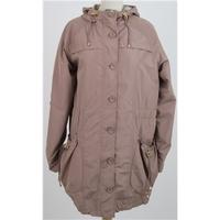 Joules, size 14 pale brown hooded raincoat