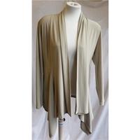 joseph ribkoff waterfall cardigan joseph ribkoff size 10 beige cardiga ...