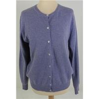 johnsons size 38 chest mauve cashmere cardigan