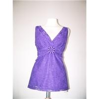 joanna hope size 14 purple blouse