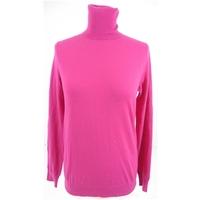 Joseph Size S High Quality Soft and Luxurious Pure Cashmere Magenta Pink Jumper