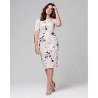 Joanna Hope Print Scuba Dress