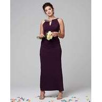 Joanna Hope Sequin Trim Maxi Dress