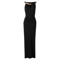 Joanna Hope Sequin Trim Maxi Dress