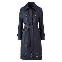 JOANNA HOPE PU Eyelet Detail Jacket