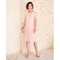 Joanna Hope Lace Shift Dress