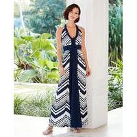 Joanna Hope Halter Neck Print Maxi Dress