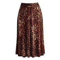 JOANNA HOPE Animal Print Jersey Skirt