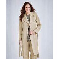 JOANNA HOPE Tencel Longline Jacket