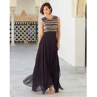 Joanna Hope Beaded Bodice Maxi Dress