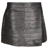 JOVONNA Faye Metallic Mini Skirt