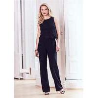 joanna hope lace trim jumpsuit