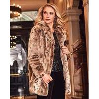 JOANNA HOPE Faux Fur Coat