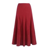 Joanna Hope Mock Suede Skirt 32in