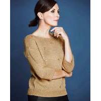 JOANNA HOPE Metallic Embellished Jumper