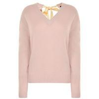 joseph open cashmere v neck sweater