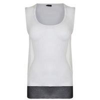 JOSEPH Sheer Organza Tank Top