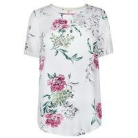 JOULES Floral Short Sleeved Top