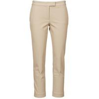 joseph queen womens cropped trousers in beige