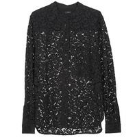 joseph lance lace womens shirt in black