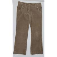 John Rocha - Size: 14S- mink - cord trousers