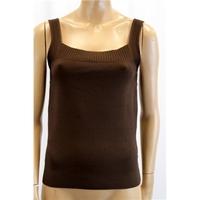 Jones New York Small Brown Vest Top