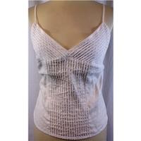 John Rocha Size 14 White Top John Rocha - Size: 14 - White - T-Shirt