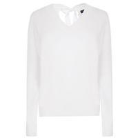 joseph open cashmere v neck sweater