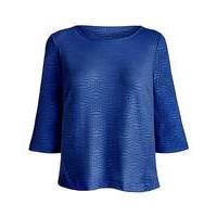 JOANNA HOPE Textured Jersey Top