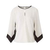 Joanna Hope Contrast Trim Blouse