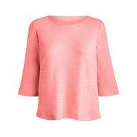 JOANNA HOPE Textured Jersey Top