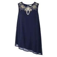 Joanna Hope Jewel Trim Tunic