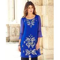 JOANNA HOPE Sequin Embellished Tunic