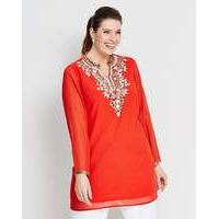 joanna hope longline bead trim blouse