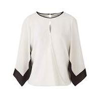 Joanna Hope Contrast Trim Blouse
