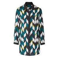 Joanna Hope Longline Print Blouse