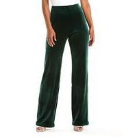 JOANNA HOPE Velour Palazzo Trousers 31in