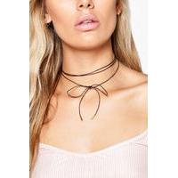 Joanna String Choker - black