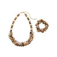 JOANNA HOPE Necklace and Bracelet Set