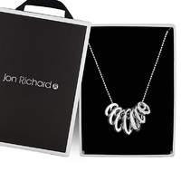 Jon Richard graduated link necklace