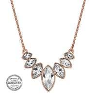 Jon Richard graduated crystal necklace