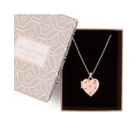 Jon Richard crystal heart locket