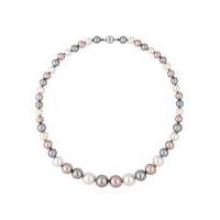 Jon Richard Triple Tone Pearl Necklace