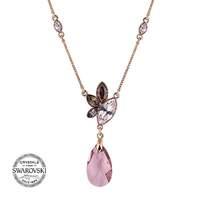 Jon Richard pink tonal necklace